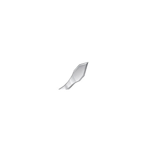 2.85mm Clear Cornea Knife, Angled, Bi-Bevel, Sharp Sides