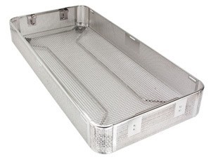 Full Size Perforated Basket w/Feet Small