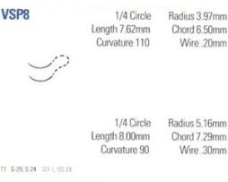 Polysyn Violet Braided Side Cutting Lancet